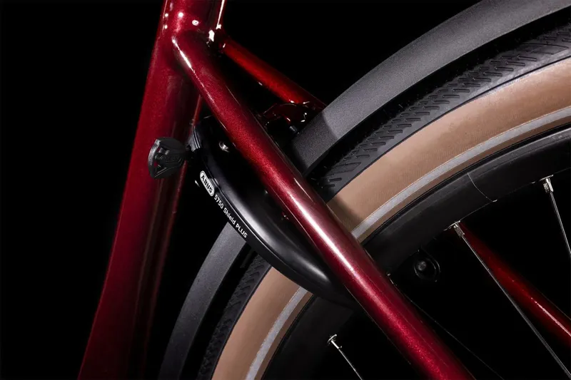 Cube Supreme Hybrid Pro 500 Easy Entry Electric bike 2022 Red/Black-2